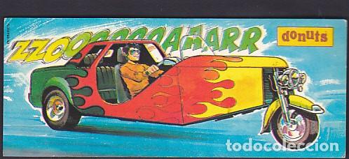 Coleccionismo cromos antiguos: CROMO DONUTS CON TRASERA - Foto 1