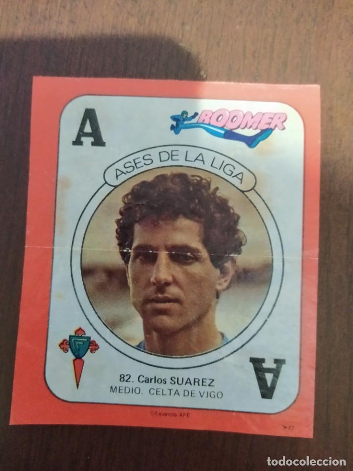 Coleccionismo cromos antiguos: ASES DE LA LIGA 82 SUAREZ - Foto 1