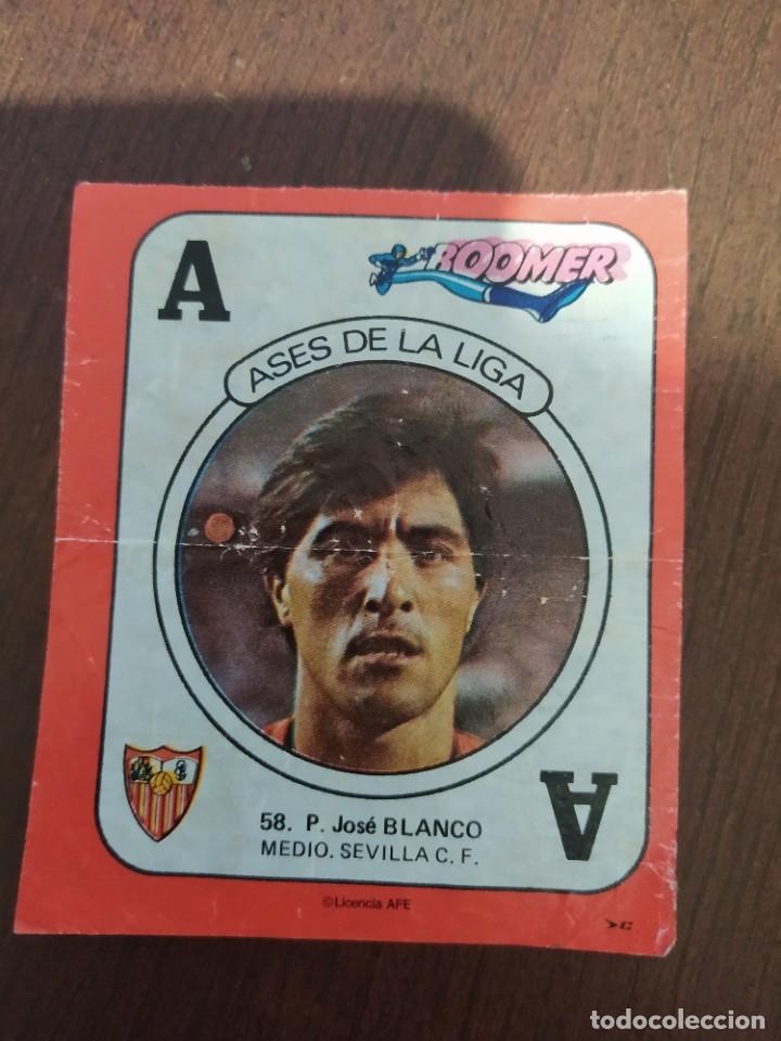 Coleccionismo cromos antiguos: ASES DE LA LIGA 58 BLANCO - Foto 1
