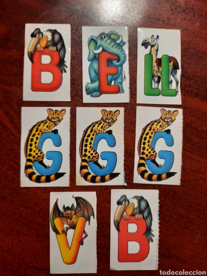 Coleccionismo Cromos antiguos: PANRICO , BOLLYCAO .- COLECCION ANIMALETRAS