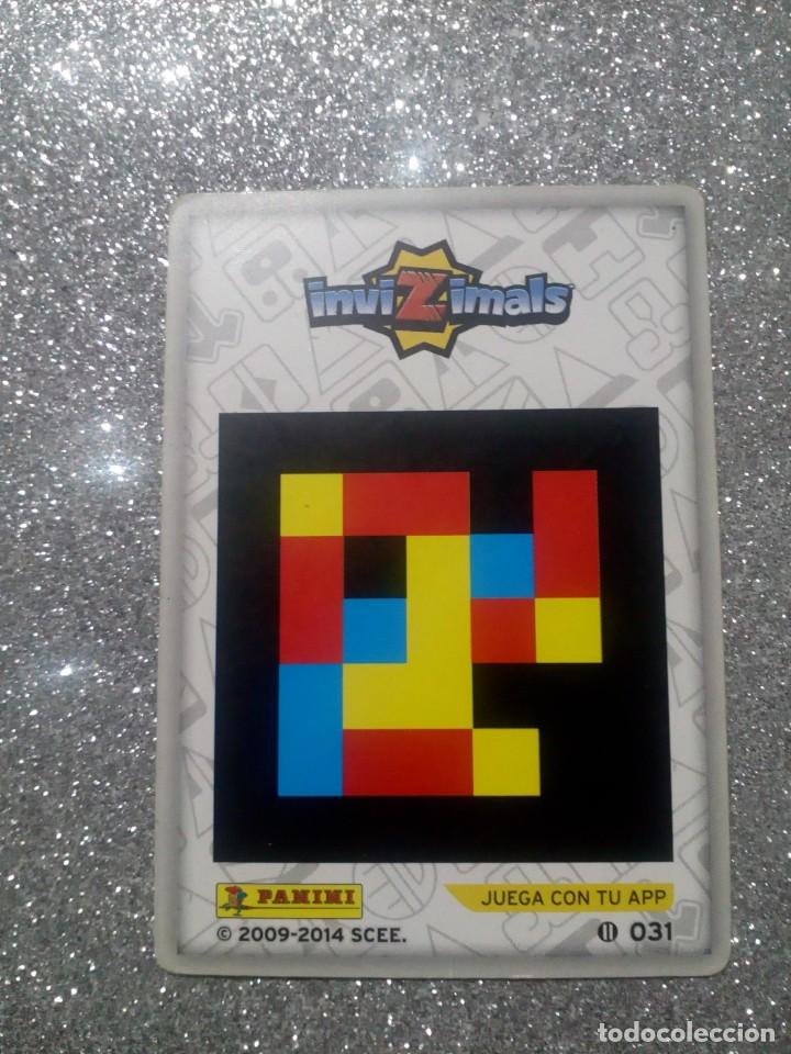 Coleccionismo cromos antiguos: CROMO INVIZIMALS NUMERO 31 PANINI - Foto 2