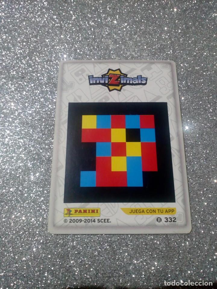 Coleccionismo cromos antiguos: CROMO INVIZIMALS NUMERO 332 PANINI - Foto 2