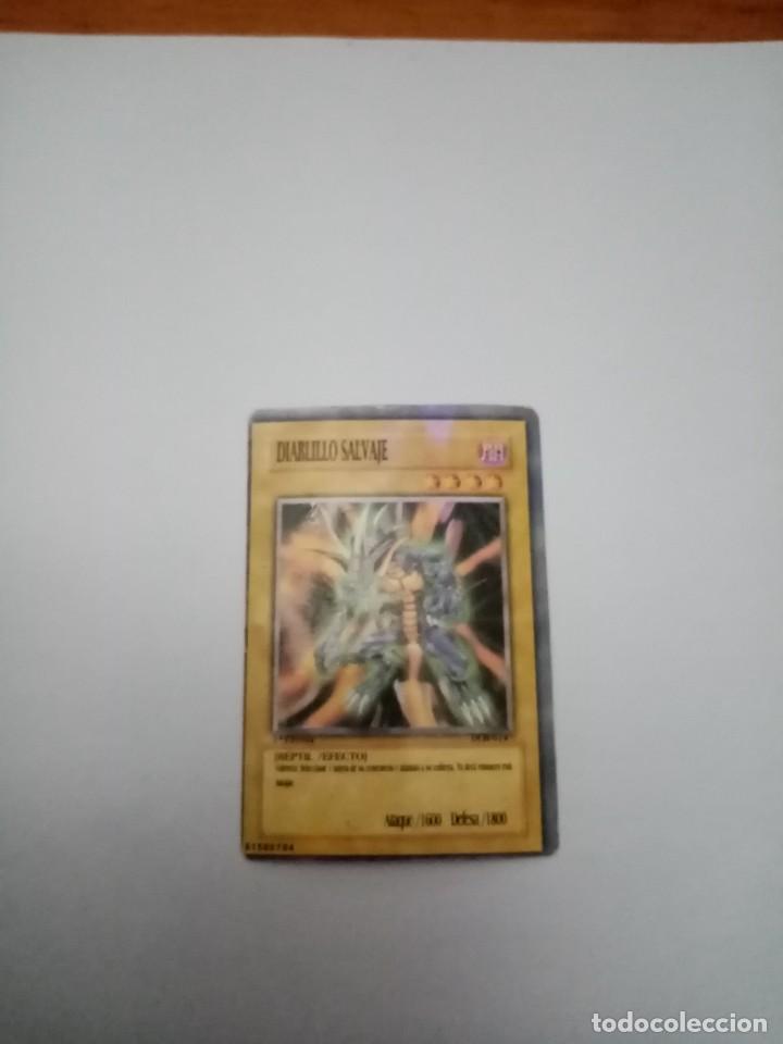 Coleccionismo cromos antiguos: YU GI OH. DIABLILLO SALVAJE. C14CR - Foto 1