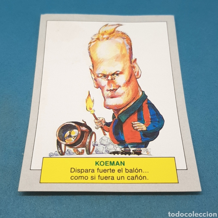 Coleccionismo cromos antiguos: (37.21) CROMO SIN PEGAR. EDICIONES ESTE 1990. N&deg;6 KOEMAN - Foto 1
