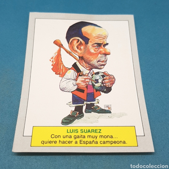 Coleccionismo cromos antiguos: (37.21) CROMO SIN PEGAR. EDICIONES ESTE 1990. N&deg;13 LUIS SU&Aacute;REZ - Foto 1