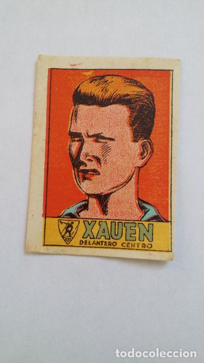 Colecionismo Cromos antigos: ANTIGUO CROMO XAUEN DELANTERO CENTRO ASOCIACION DEPORTIVA FERROVIARIA. EDITORIAL BRUGUERA. TDKP16