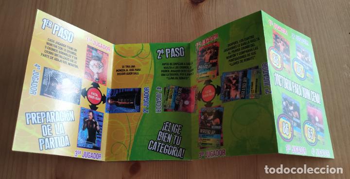 Coleccionismo Cromos antiguos: INSTRUCCIONES DE JUEGO , WWE FATAL FOUR WAY