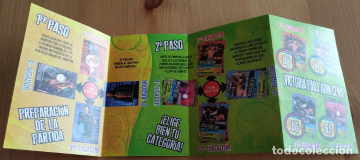 Coleccionismo Cromos antiguos: INSTRUCCIONES DE JUEGO , WWE FATAL FOUR WAY