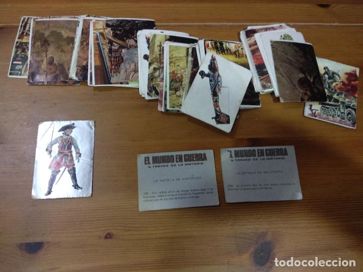 Collezionismo Figurine antiche: EL MUNDO EN GUERRA - EDITORIAL MAGA 1979 - 60 cromos