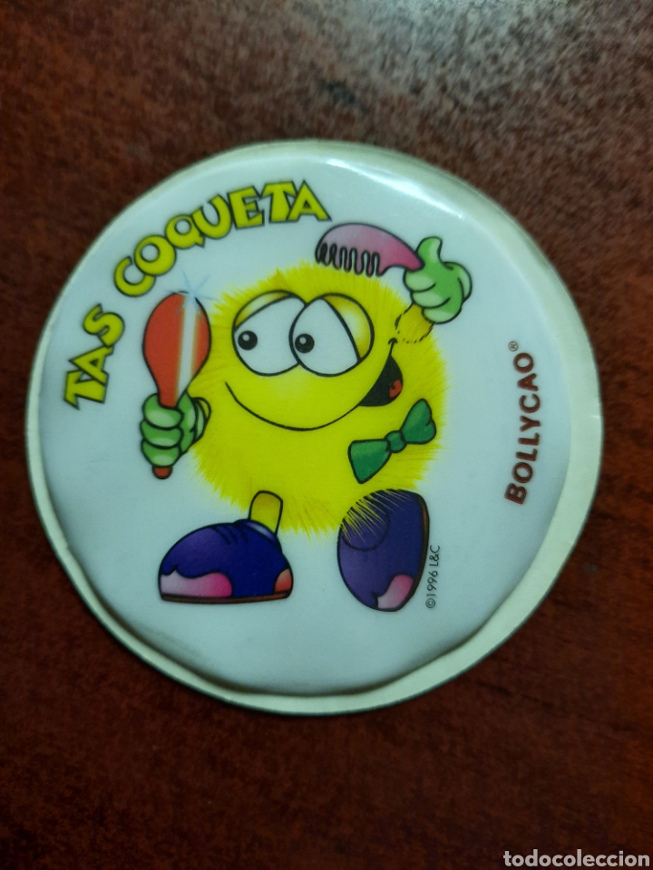 Coleccionismo cromos antiguos: BOLLYCAO .- ADHESICO TAS COQUETA .- DIAMETRO 7.5 CM ACOLCHADA