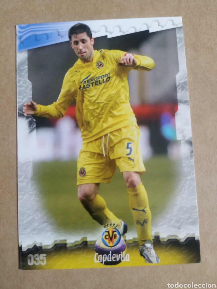 Coleccionismo cromos antiguos: Fichas liga 2009 035 Capdevila - Foto 1