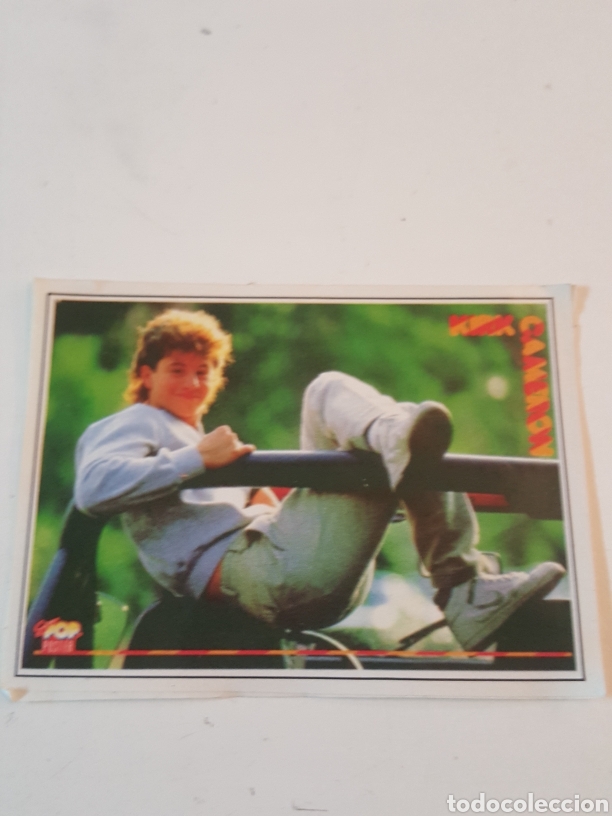 Coleccionismo cromos antiguos: Pegatinas Super Pop de Kirk Cameron - Foto 2