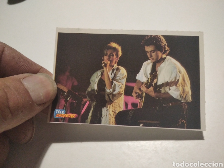 Coleccionismo cromos antiguos: Cromo tele indiscreta MECANO - Foto 1