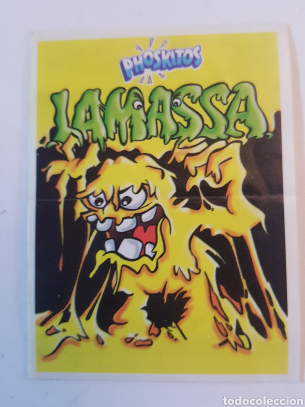 Coleccionismo Cromos antiguos: Cromo Phoskitos Lamassa a&ntilde;o 1997 Muy dificil