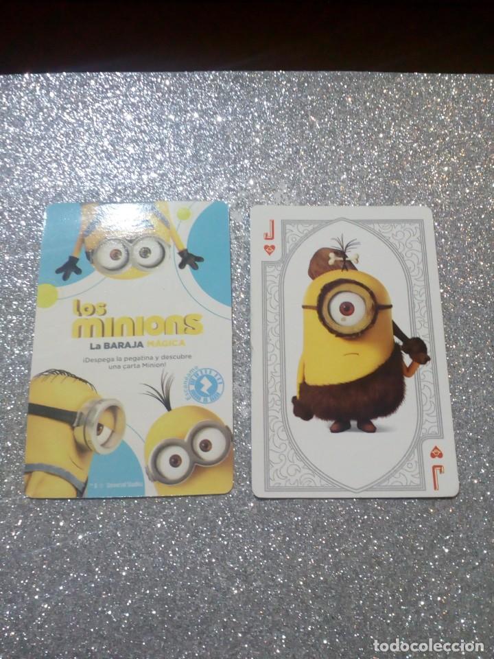 Colecionismo Cromos antigos: CROMOS CARTAS POKER LOS MINIONS LA BARAJA MAGICA