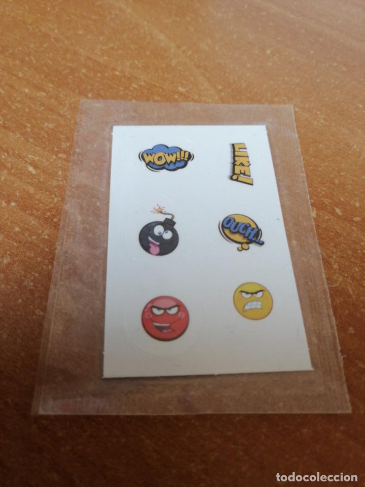 Coleccionismo cromos antiguos: CROMO PEGATINA DE PHOSKITOS ( EMOJI ) NUEVO SIN ABRIR