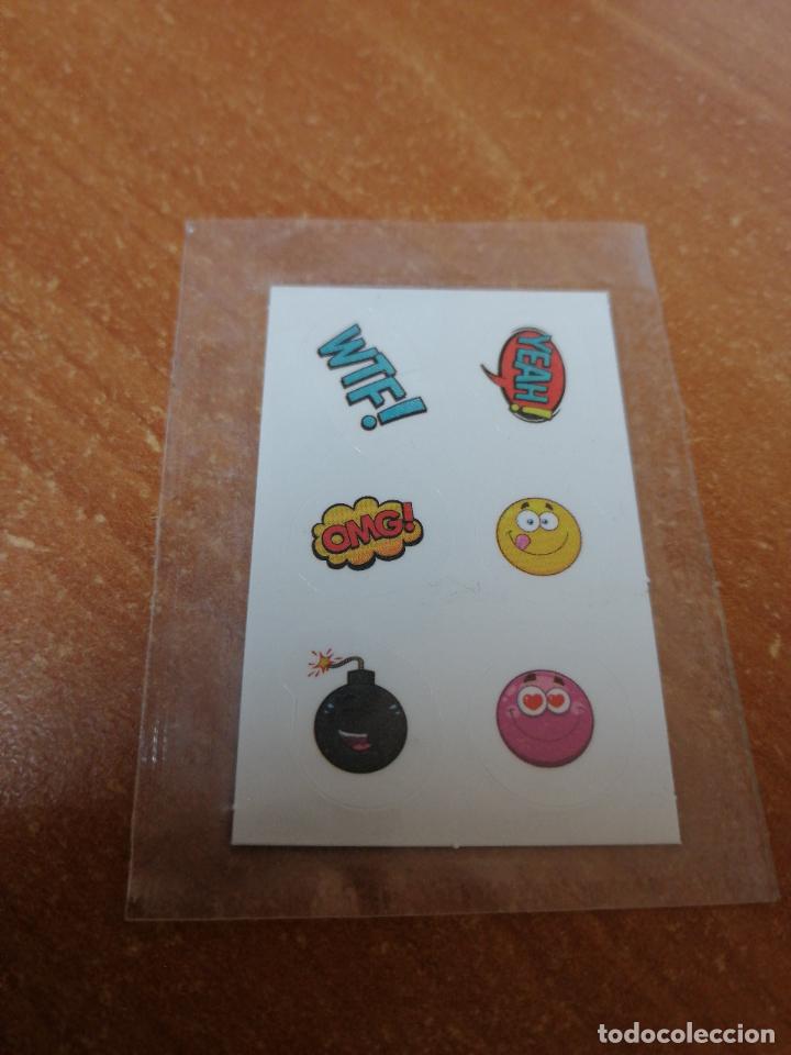Coleccionismo cromos antiguos: CROMO PEGATINA DE PHOSKITOS ( EMOJI ) NUEVO SIN ABRIR