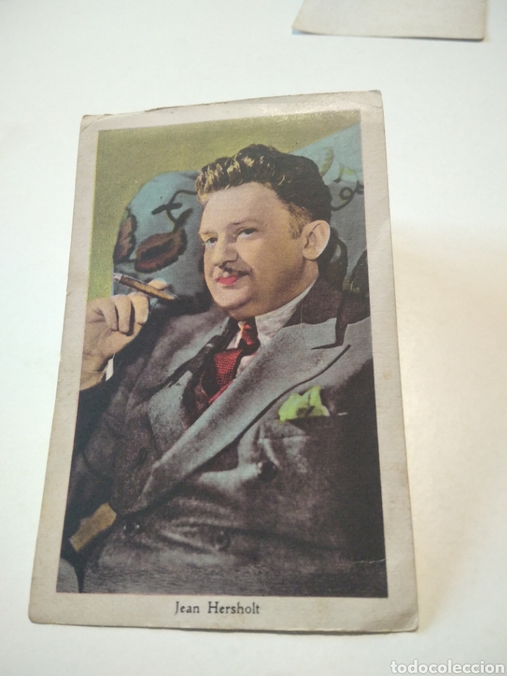 Coleccionismo cromos antiguos: Actores de cine Jean Hersholt - Foto 1