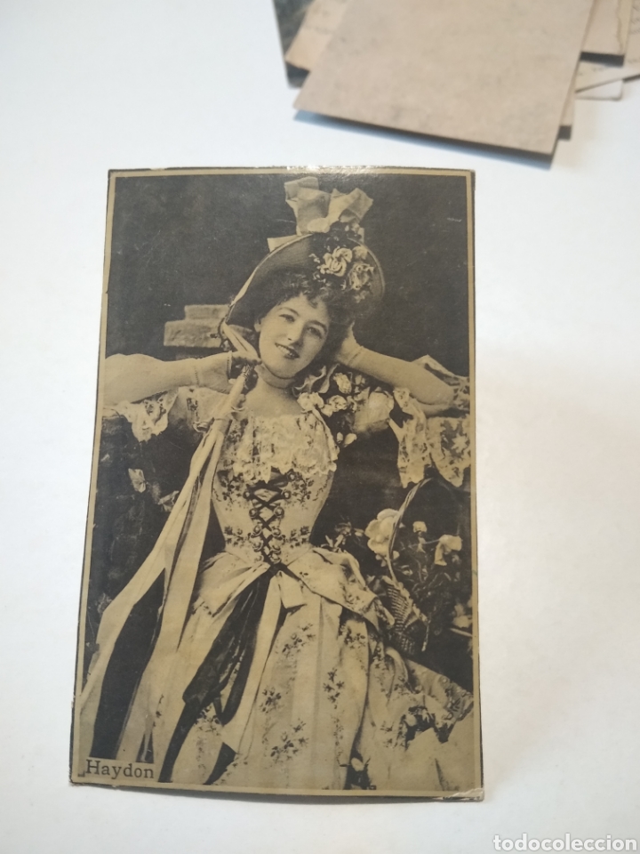 Coleccionismo cromos antiguos: Cromo Antiguo actores Haydon - Foto 1