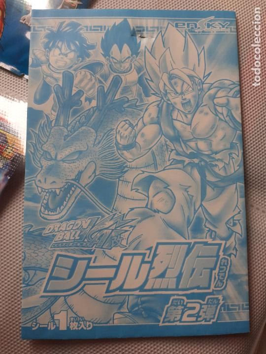 Coleccionismo cromos antiguos: dragon ball super sobre envoltorio vacio - Foto 1