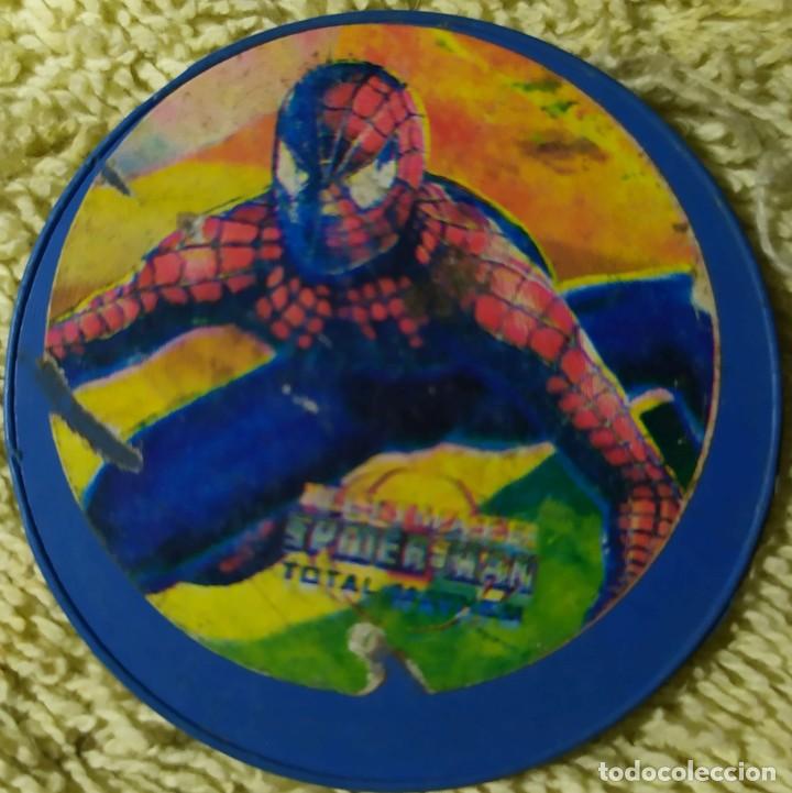 Coleccionismo cromos antiguos: UNA DOCENA DE TAZOS SPIDERMAN de COLECCI&Oacute;N - Foto 7