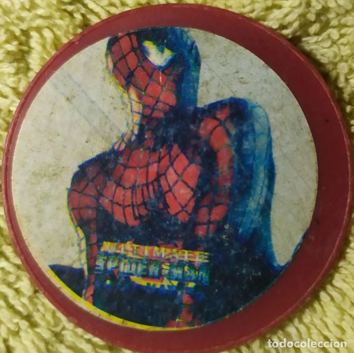 Coleccionismo cromos antiguos: UNA DOCENA DE TAZOS SPIDERMAN de COLECCI&Oacute;N - Foto 11