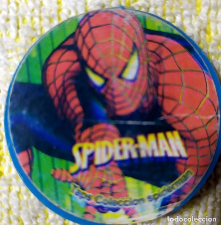 Coleccionismo cromos antiguos: UNA DOCENA DE TAZOS SPIDERMAN de COLECCI&Oacute;N - Foto 12
