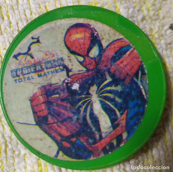 Coleccionismo cromos antiguos: UNA DOCENA DE TAZOS SPIDERMAN de COLECCI&Oacute;N - Foto 13
