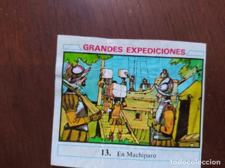 Coleccionismo cromos antiguos: GRANDES EXPEDICIONES CHICLE DUNKIN 13 - Foto 1