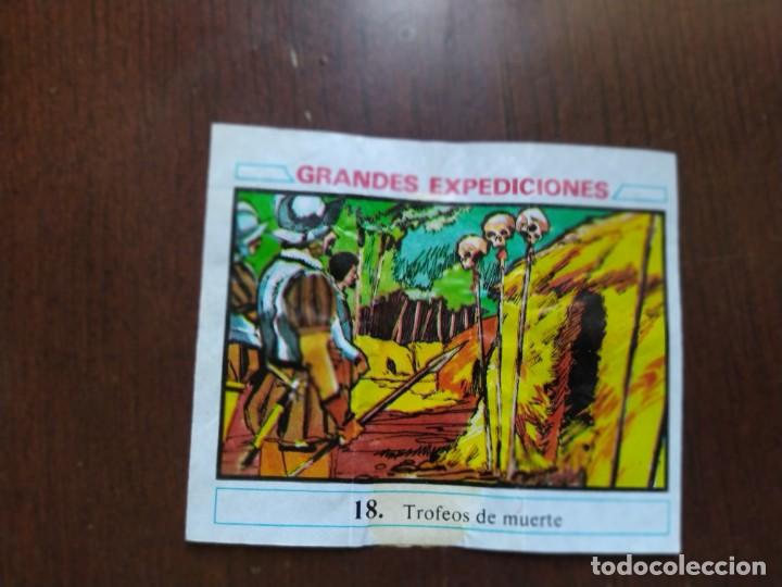 Coleccionismo cromos antiguos: GRANDES EXPEDICIONES CHICLE DUNKIN 18 - Foto 1
