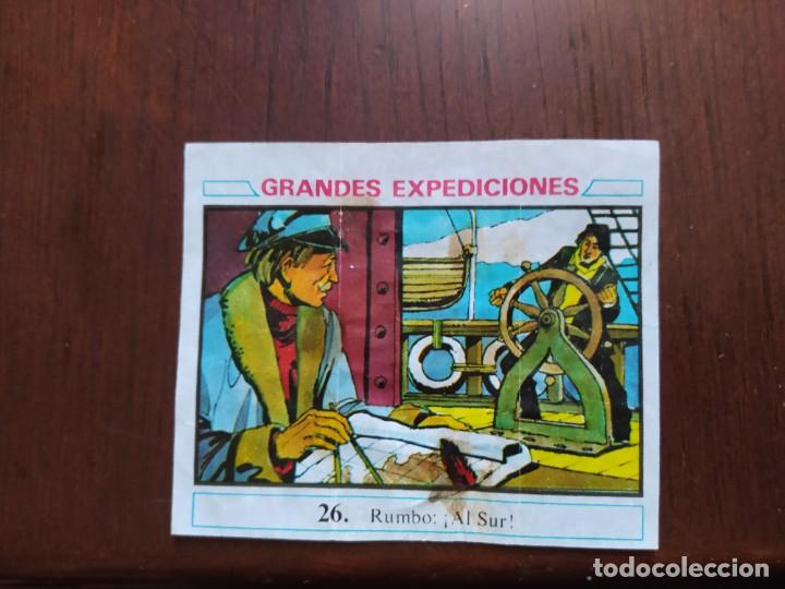 Coleccionismo cromos antiguos: GRANDES EXPEDICIONES CHICLE DUNKIN 26 - Foto 1