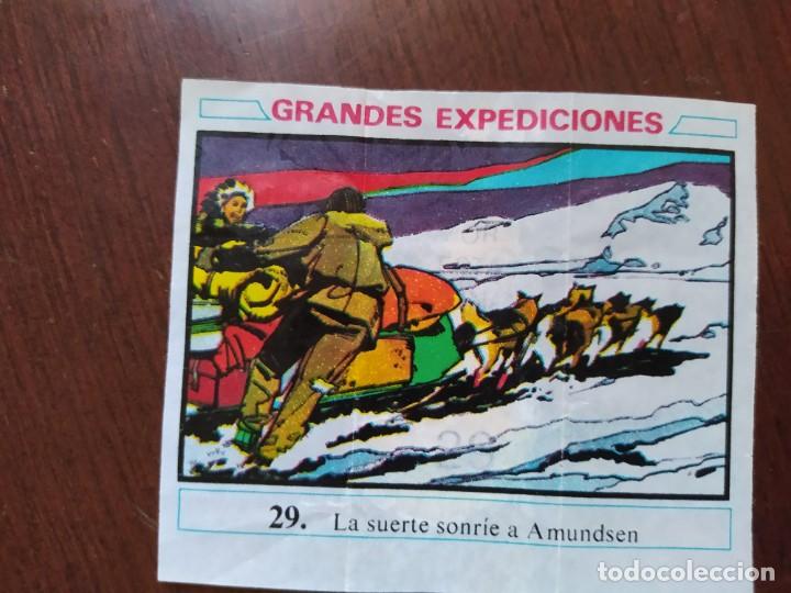 Coleccionismo cromos antiguos: GRANDES EXPEDICIONES CHICLE DUNKIN 29 - Foto 1