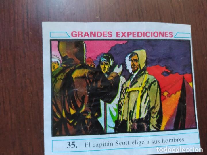 Coleccionismo cromos antiguos: GRANDES EXPEDICIONES CHICLE DUNKIN 35 - Foto 1