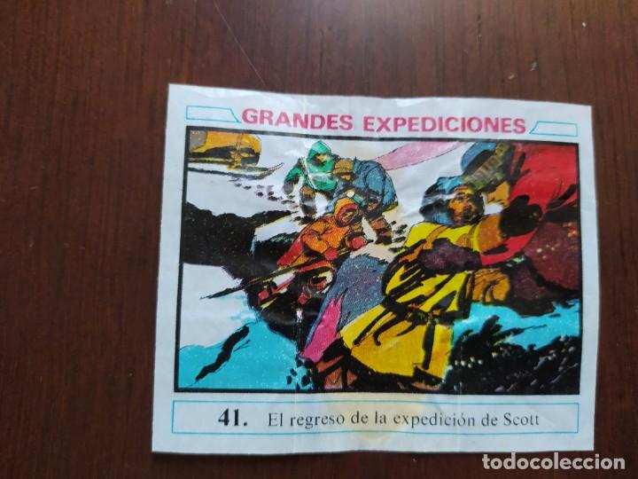 Coleccionismo cromos antiguos: GRANDES EXPEDICIONES CHICLE DUNKIN 41 - Foto 1