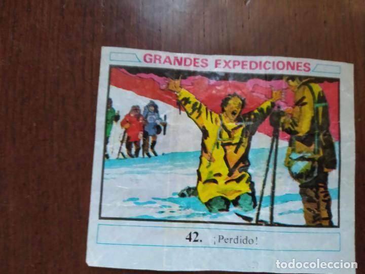 Coleccionismo cromos antiguos: GRANDES EXPEDICIONES CHICLE DUNKIN 42 - Foto 1