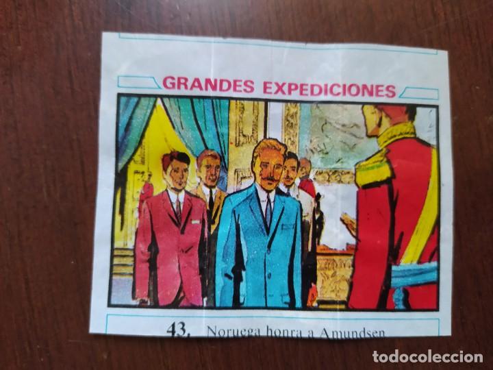 Coleccionismo cromos antiguos: GRANDES EXPEDICIONES CHICLE DUNKIN 43 - Foto 1