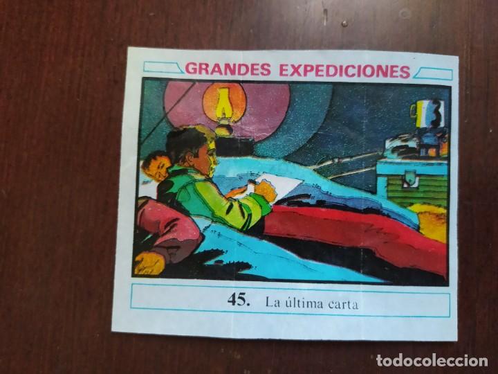 Coleccionismo cromos antiguos: GRANDES EXPEDICIONES CHICLE DUNKIN 45 - Foto 1
