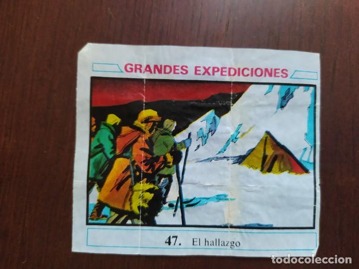 Coleccionismo cromos antiguos: GRANDES EXPEDICIONES CHICLE DUNKIN 47 - Foto 1