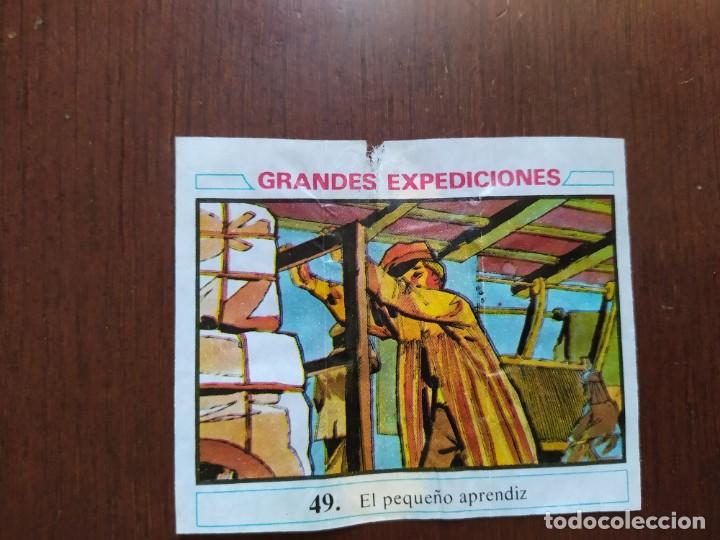 Coleccionismo cromos antiguos: GRANDES EXPEDICIONES CHICLE DUNKIN 49 - Foto 1