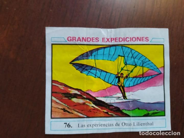 Coleccionismo cromos antiguos: GRANDES EXPEDICIONES CHICLE DUNKIN 76 - Foto 1