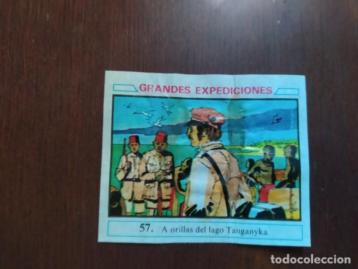 Coleccionismo cromos antiguos: GRANDES EXPEDICIONES CHICLE DUNKIN 57 - Foto 1