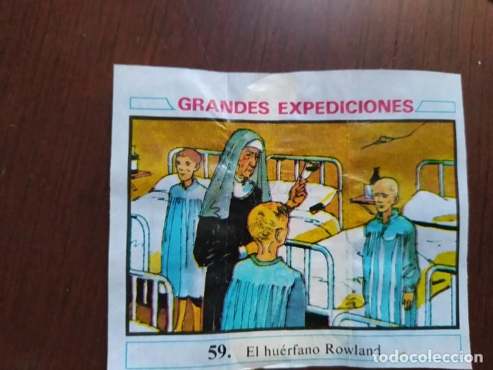 Coleccionismo cromos antiguos: GRANDES EXPEDICIONES CHICLE DUNKIN 59 - Foto 1