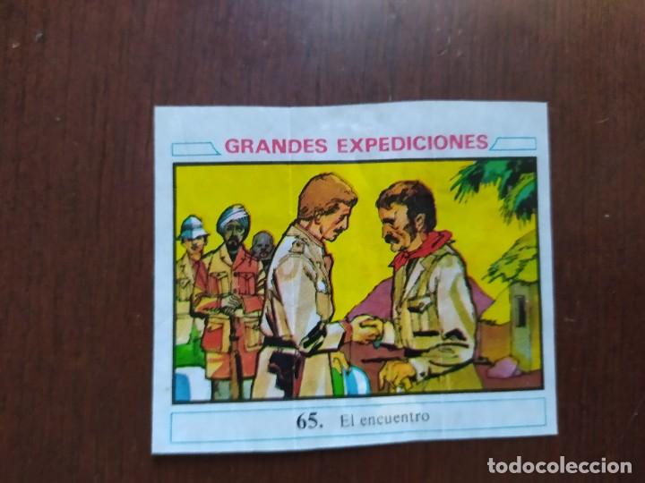 Coleccionismo cromos antiguos: GRANDES EXPEDICIONES CHICLE DUNKIN 65 - Foto 1