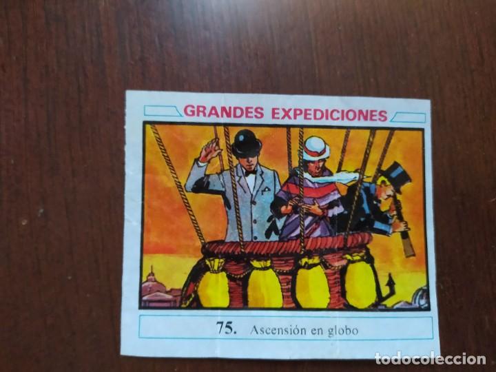 Coleccionismo cromos antiguos: GRANDES EXPEDICIONES CHICLE DUNKIN 75 - Foto 1