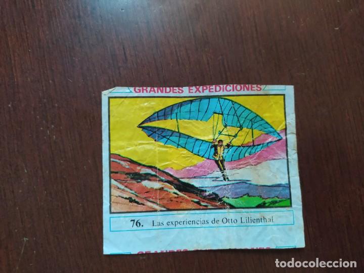 Coleccionismo cromos antiguos: GRANDES EXPEDICIONES CHICLE DUNKIN 76 - Foto 1