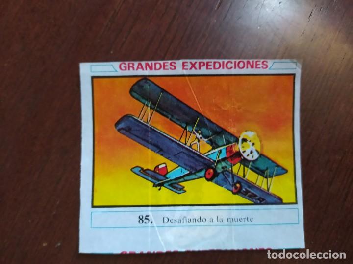 Coleccionismo cromos antiguos: GRANDES EXPEDICIONES CHICLE DUNKIN 85 - Foto 1