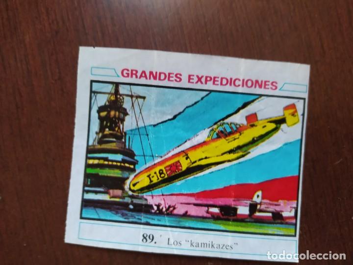 Coleccionismo cromos antiguos: GRANDES EXPEDICIONES CHICLE DUNKIN 89 - Foto 1