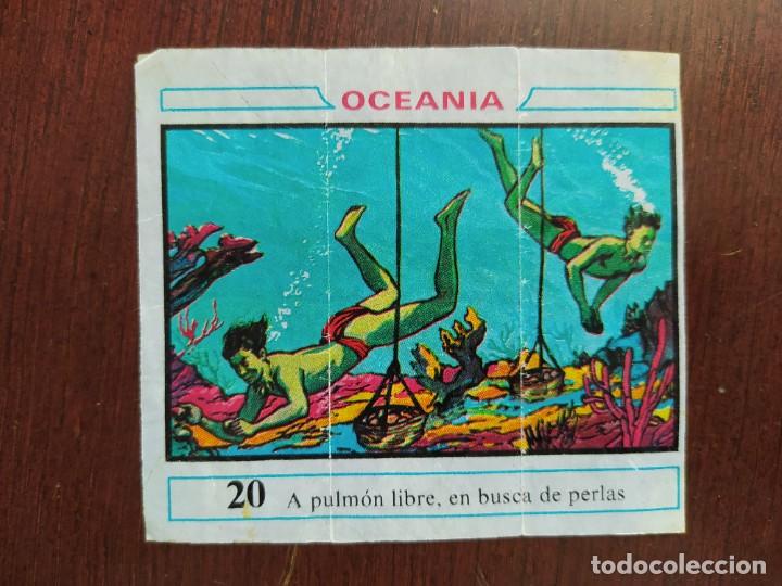 Coleccionismo cromos antiguos: OCEANIA CHICLE DUNKIN 20 - Foto 1