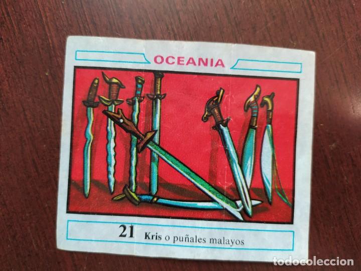 Coleccionismo cromos antiguos: OCEANIA CHICLE DUNKIN 21 - Foto 1