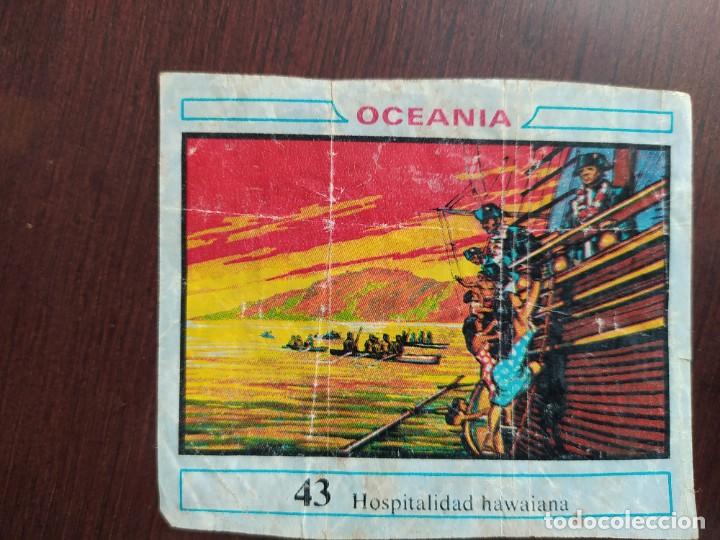 Coleccionismo cromos antiguos: OCEANIA CHICLE DUNKIN 43 - Foto 1